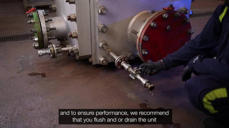 How to clean an Alfa Laval Compabloc heat exchanger - Alfa Laval - Energy